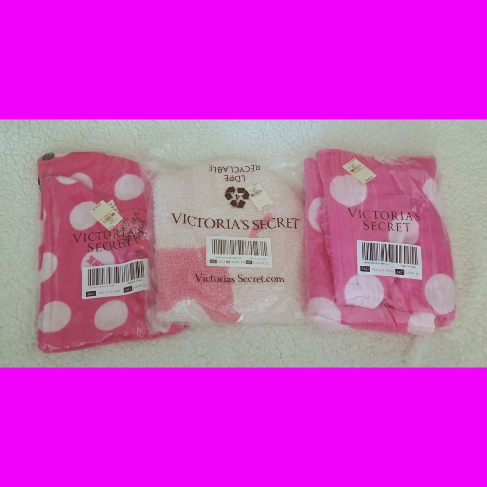VS Pink Bath Set